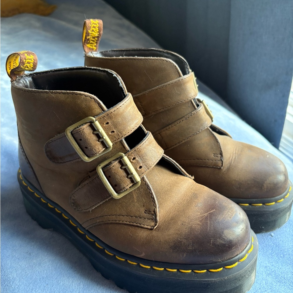 Dr. Martens Devon, Brown Leather - image 3